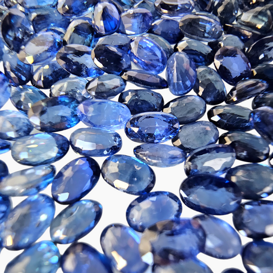 Buy Blue Sapphire Loose Stones Per Carats in 5 by 3 mm Size