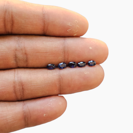 Blue Sapphire Oval Cut 5x3 mm Buy Online