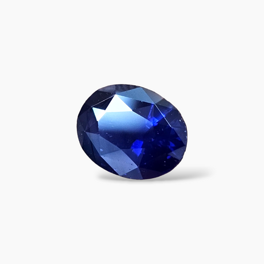 Buy Blue Sapphire Stone in 1 Carats Oval Cut Shape from Africa
