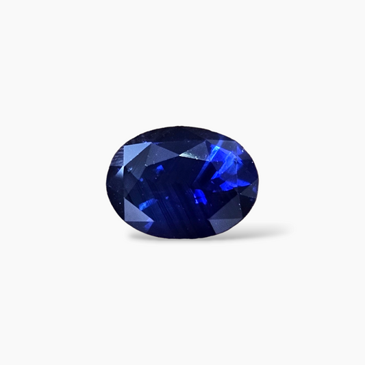 Buy Blue Sapphire Stone in 1 Carats Oval Cut Shape from Africa