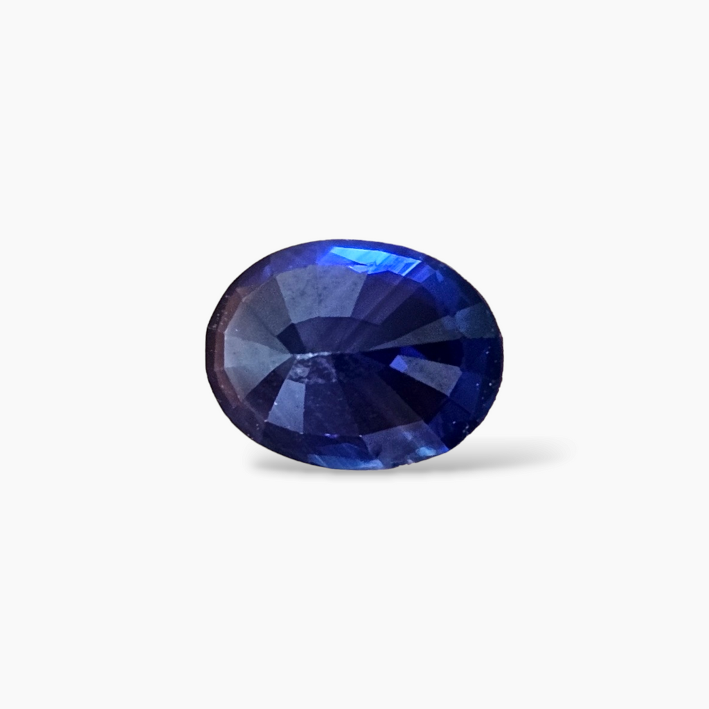 Buy Blue Sapphire Stone in 1 Carats Oval Cut Shape from Africa
