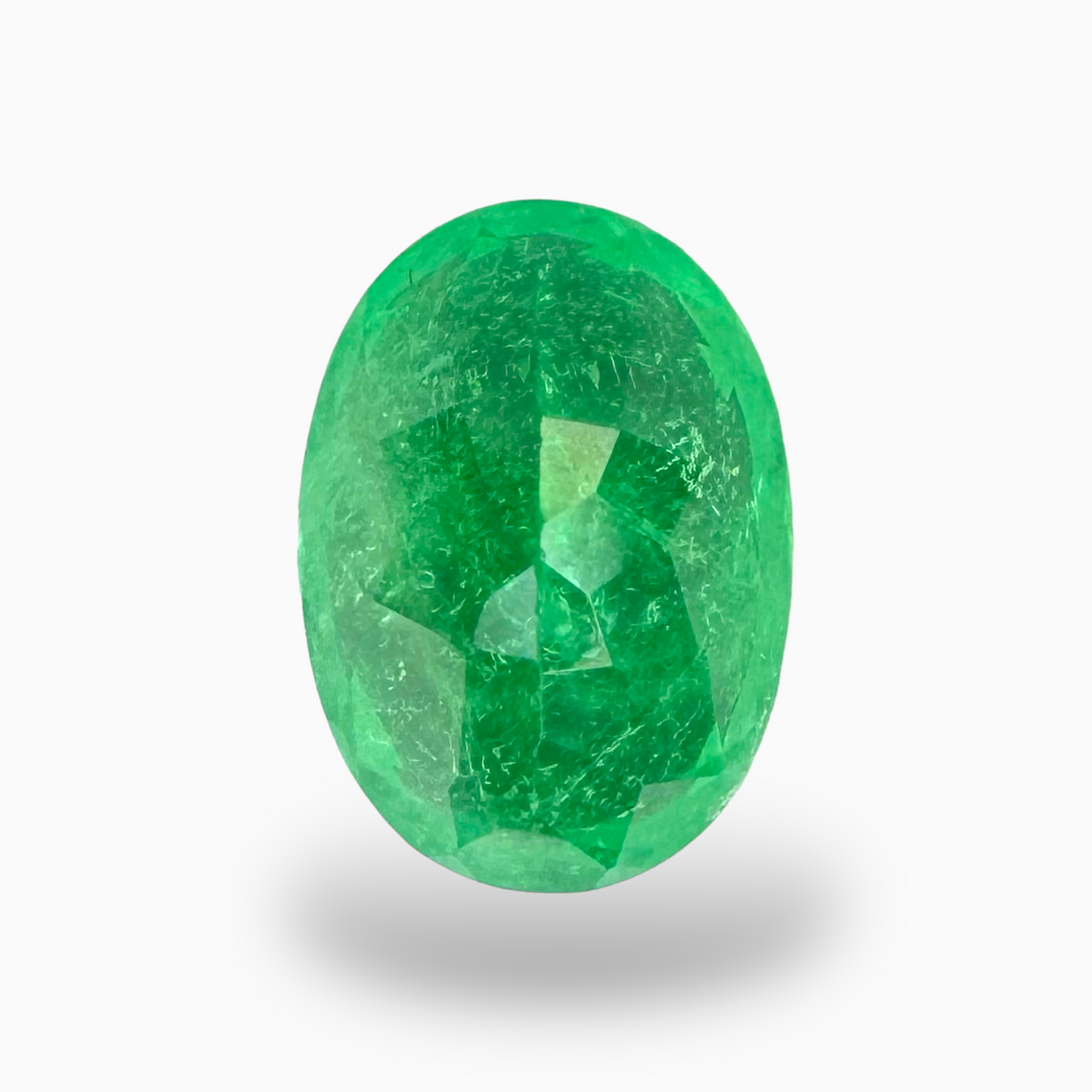 Buy Colombian Emerald Stone Oval Cut 2.35 Carats 10x7 mm