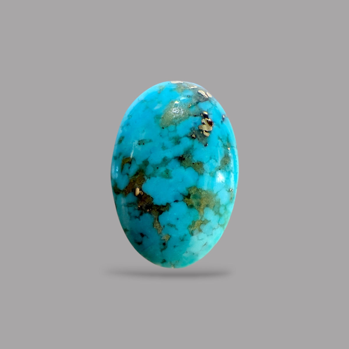 Buy Feroza Stone 1.97 Carats 11 x 7.4 x 3 mm in Oval