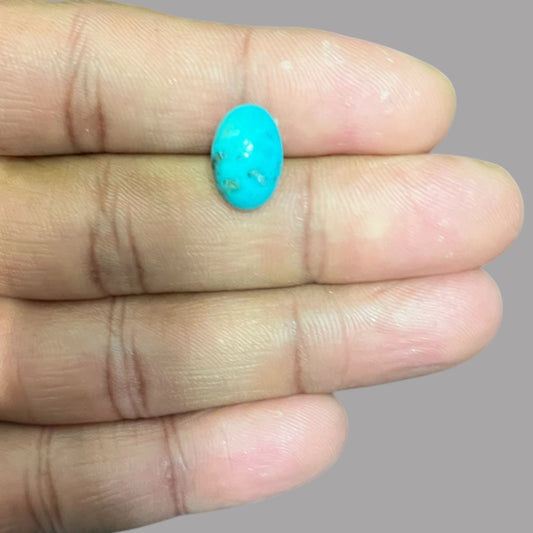 Buy Feroza Stone 3.95 Carats 13 x 8.8 x 5.7 mm in Oval