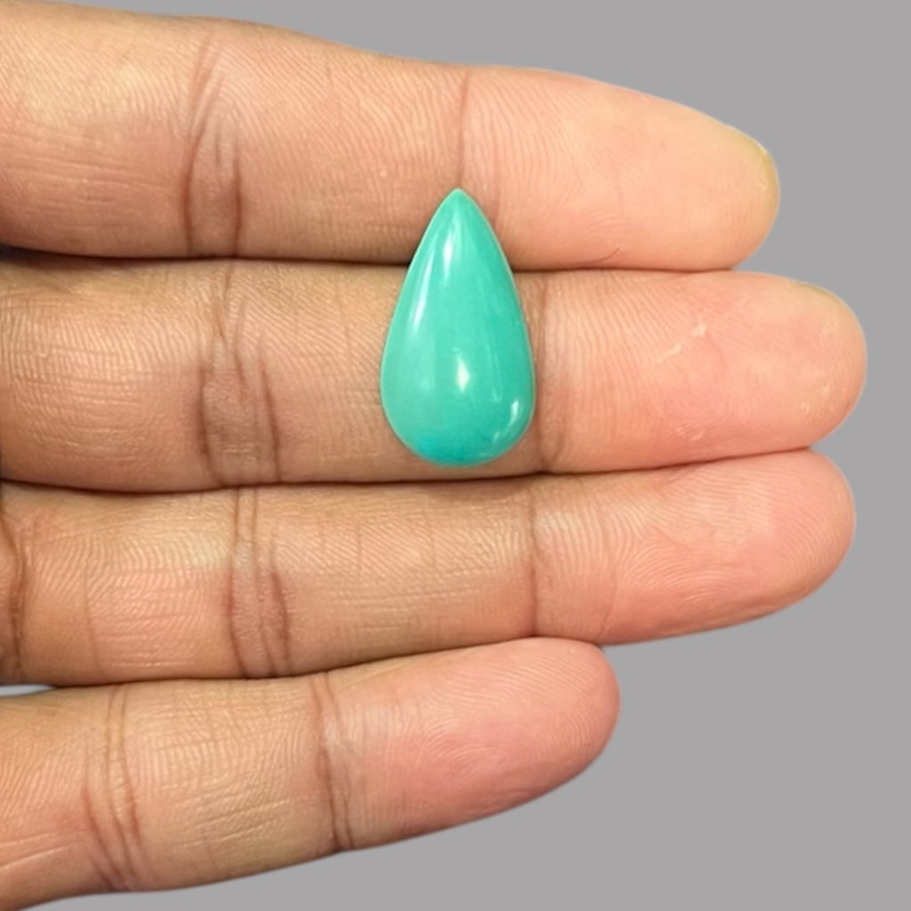 Buy Feroza Stone 5.91 Carats 22.5 x 12.6 x 3.4 mm in Pear