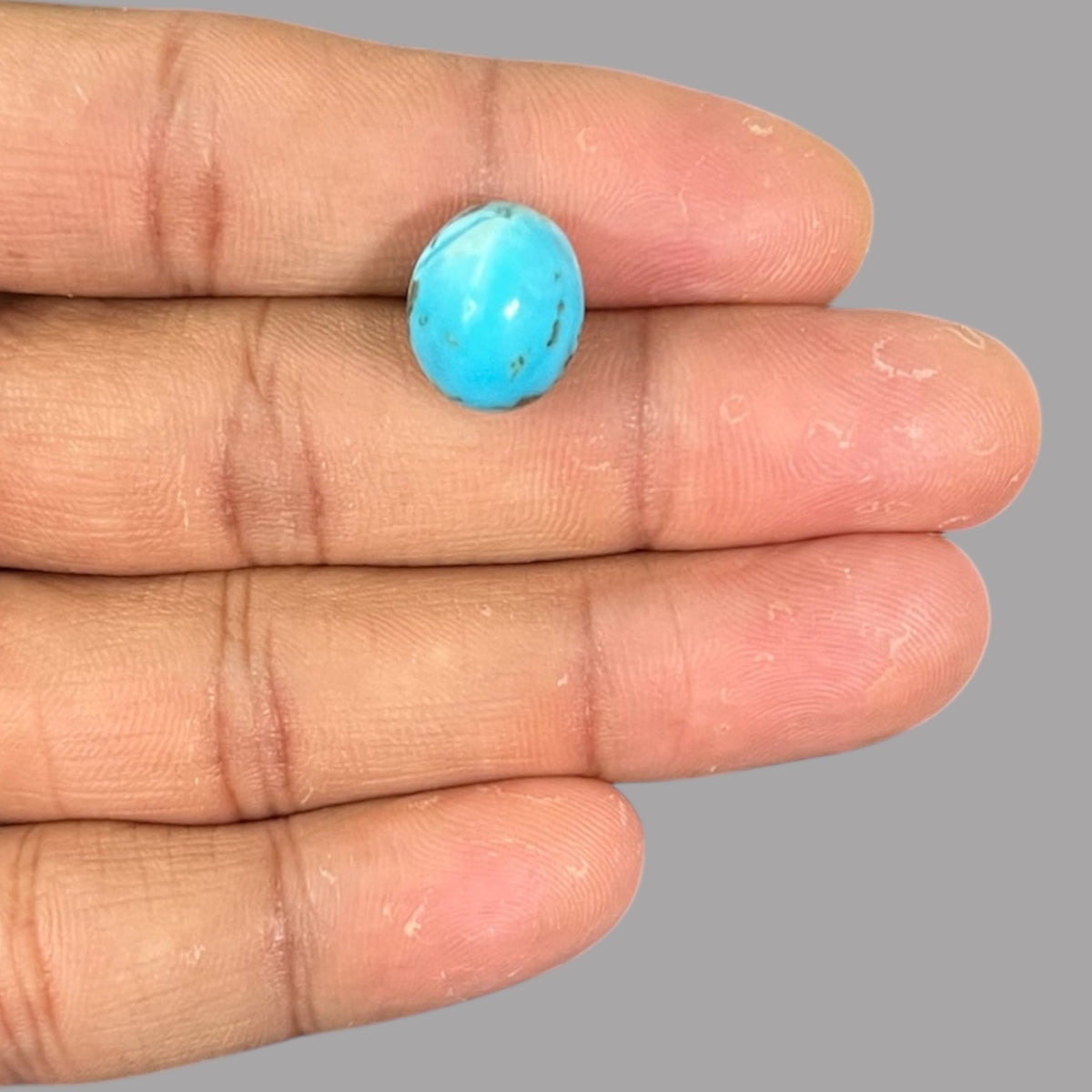 Buy Firoza 10.82 Carats 14.2 x 11.7 x 9.5 mm in Oval