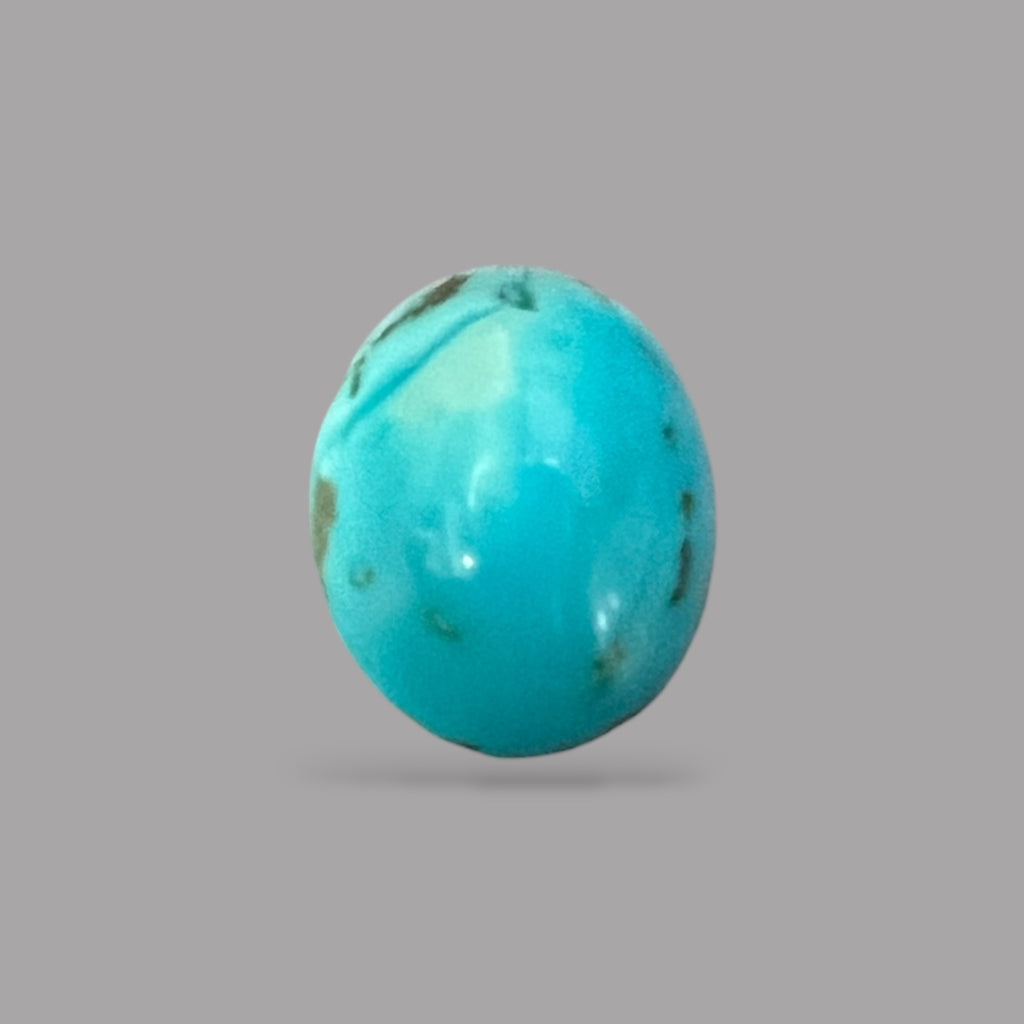 Buy Firoza 10.82 Carats 14.2 x 11.7 x 9.5 mm in Oval