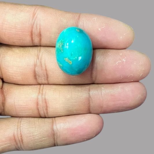 Buy Firoza Online 26.65Carats 22.6 x 17.5 x 12.5 mm in Oval