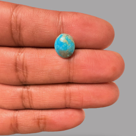 Buy Firoza 3.11 Carats 10.5 x 9.2 x 4.8 mm in Oval