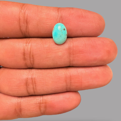 Buy Firoza Stone 2.22 Carats 11.3 x 7.9 x 3.8 mm in Oval