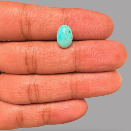 Buy Firoza Stone 2.22 Carats 11.3 x 7.9 x 3.8 mm in Oval