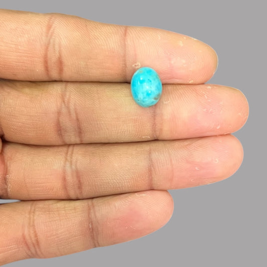 Buy Firoza Stone 3.72 Carats 11.4 x 9 x 6 mm in Oval