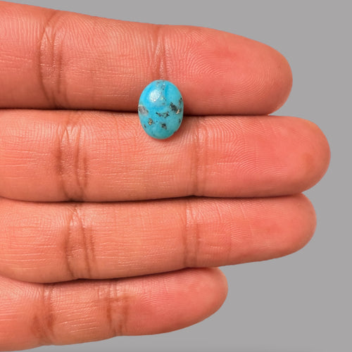 Buy Firoza Stone Online 2.06 Carats 10.7 x 8.3 x 3.5 mm in Oval