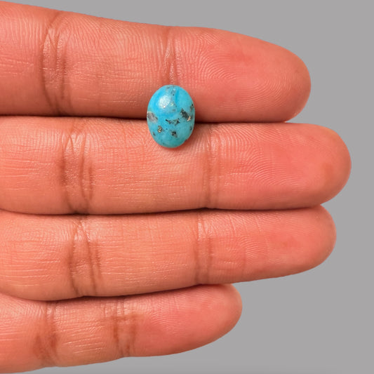 Buy Firoza Stone Online 2.06 Carats 10.7 x 8.3 x 3.5 mm in Oval