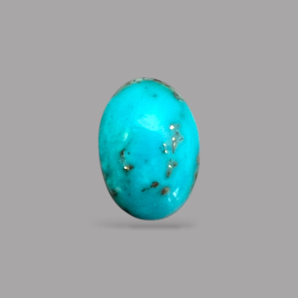 Buy Firoza Stone Online 4.16 Carats 12.5 x 8.9 x 5.1 mm in Oval