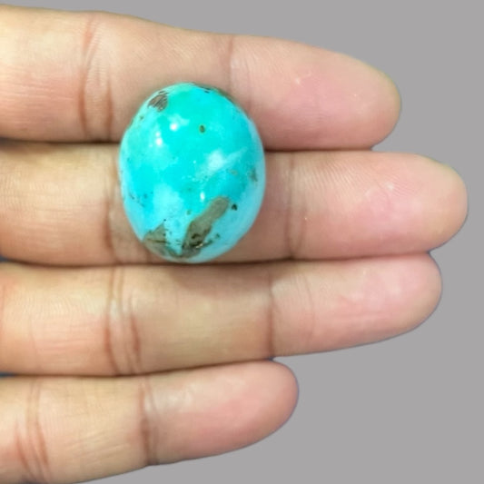 Buy Firoza Stone Online 45.07 Carats 27.2 x 22 x 11.9 mm in Oval