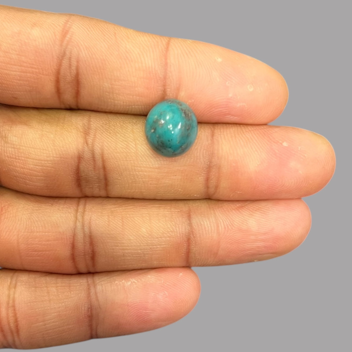 Buy Firoza Stone Online 7.26 Carats 12.1 x 11 x 9 mm in Oval