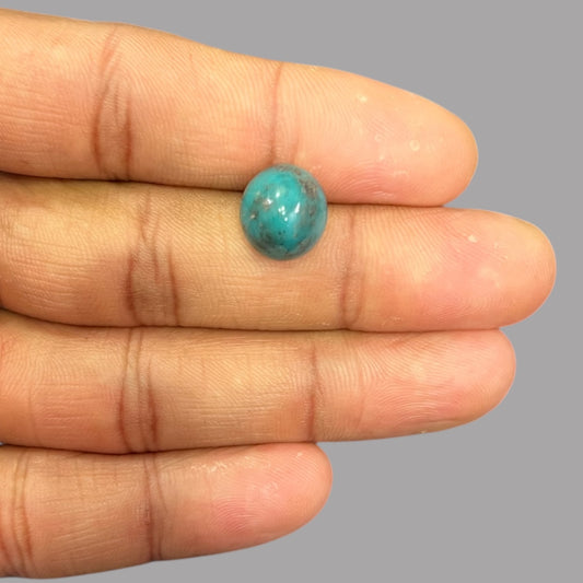 Buy Firoza Stone Online 7.26 Carats 12.1 x 11 x 9 mm in Oval