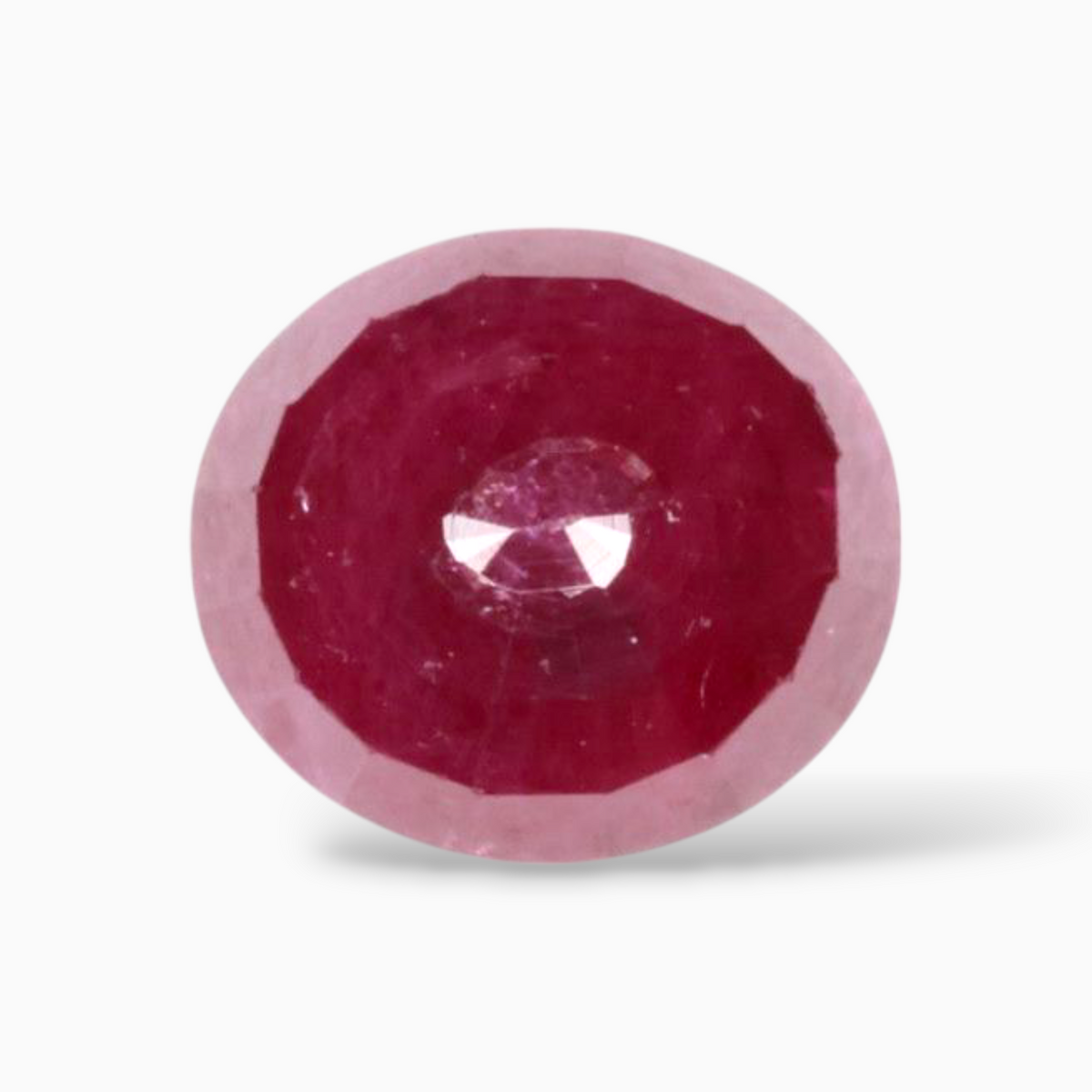 Buy Genuine Ruby Gemstone In Oval Shape 1.93 Carats 7.3x6.5mm Size