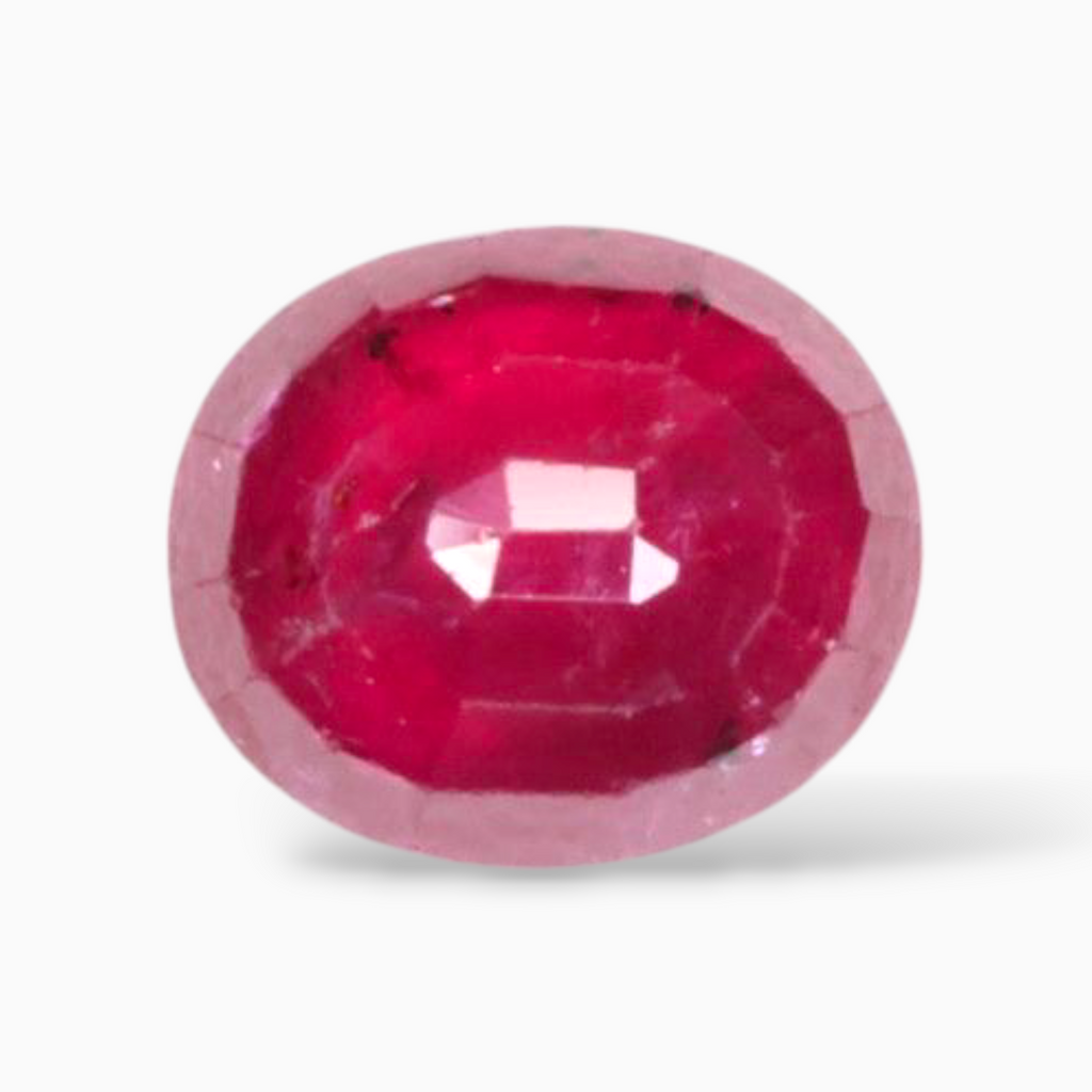 Buy Manik Gemstone In Oval Shape 1.66 Carats 7.7x6.5mm Size