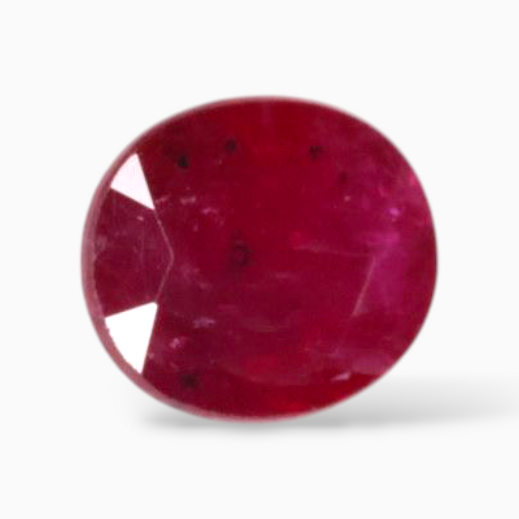 Buy Manik Gemstone In Oval Shape 1.66 Carats 7.7x6.5mm Size