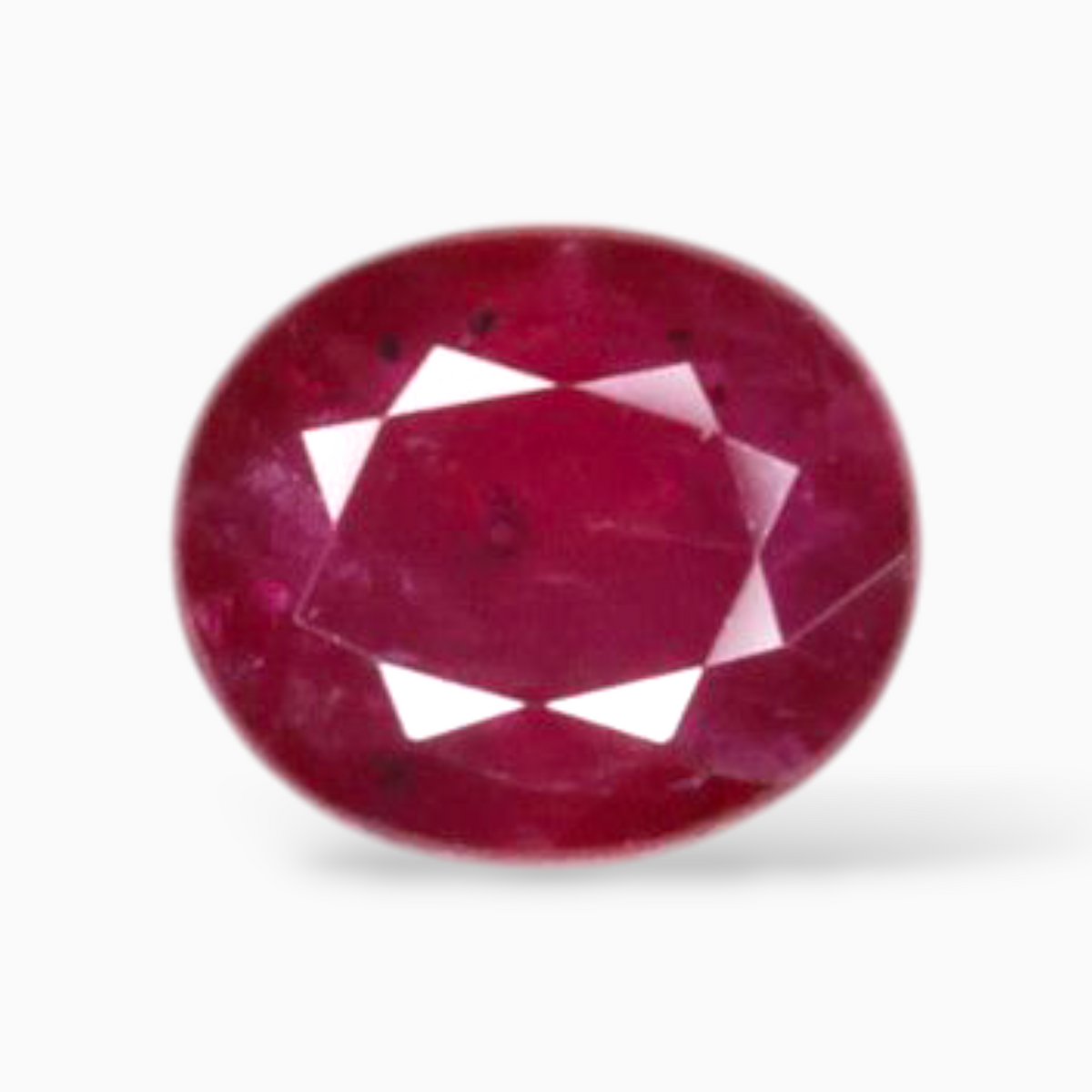Buy Manik Gemstone In Oval Shape 1.66 Carats 7.7x6.5mm Size