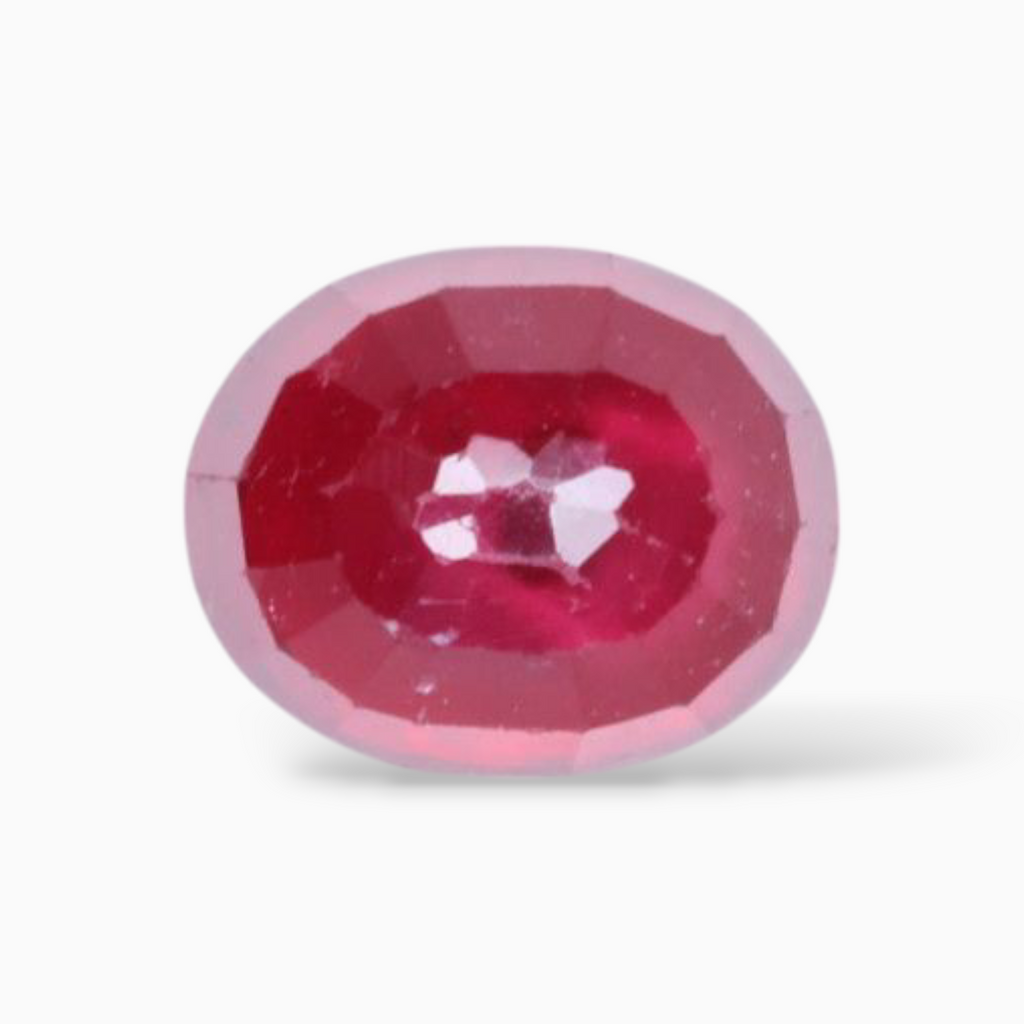 Buy Mozambique Ruby For Sale In Oval Shape 1.08 Carats 5.9x4.8mm Size