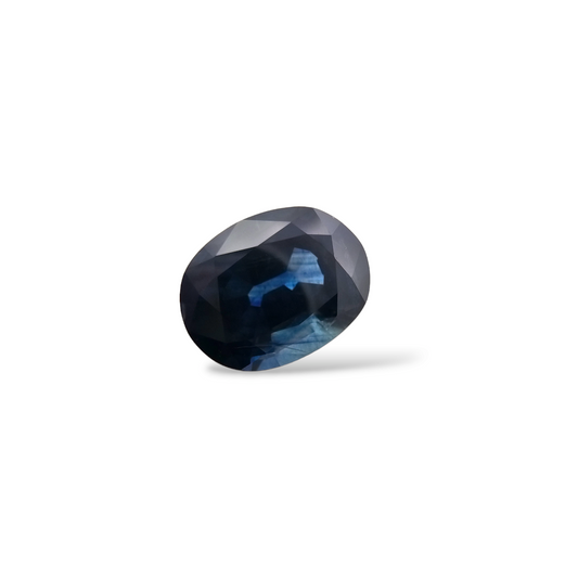 Natural Blue Sapphire Stone 3.22 Carats Oval Shape 10x7.5 mm
