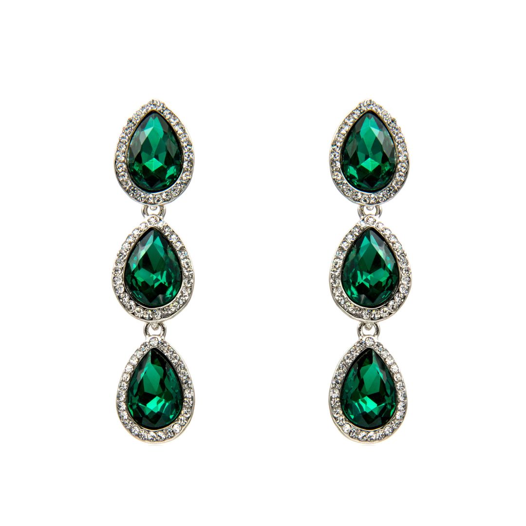 Buy Natural Emerald Earrings Dubai with Personalised Jewellery