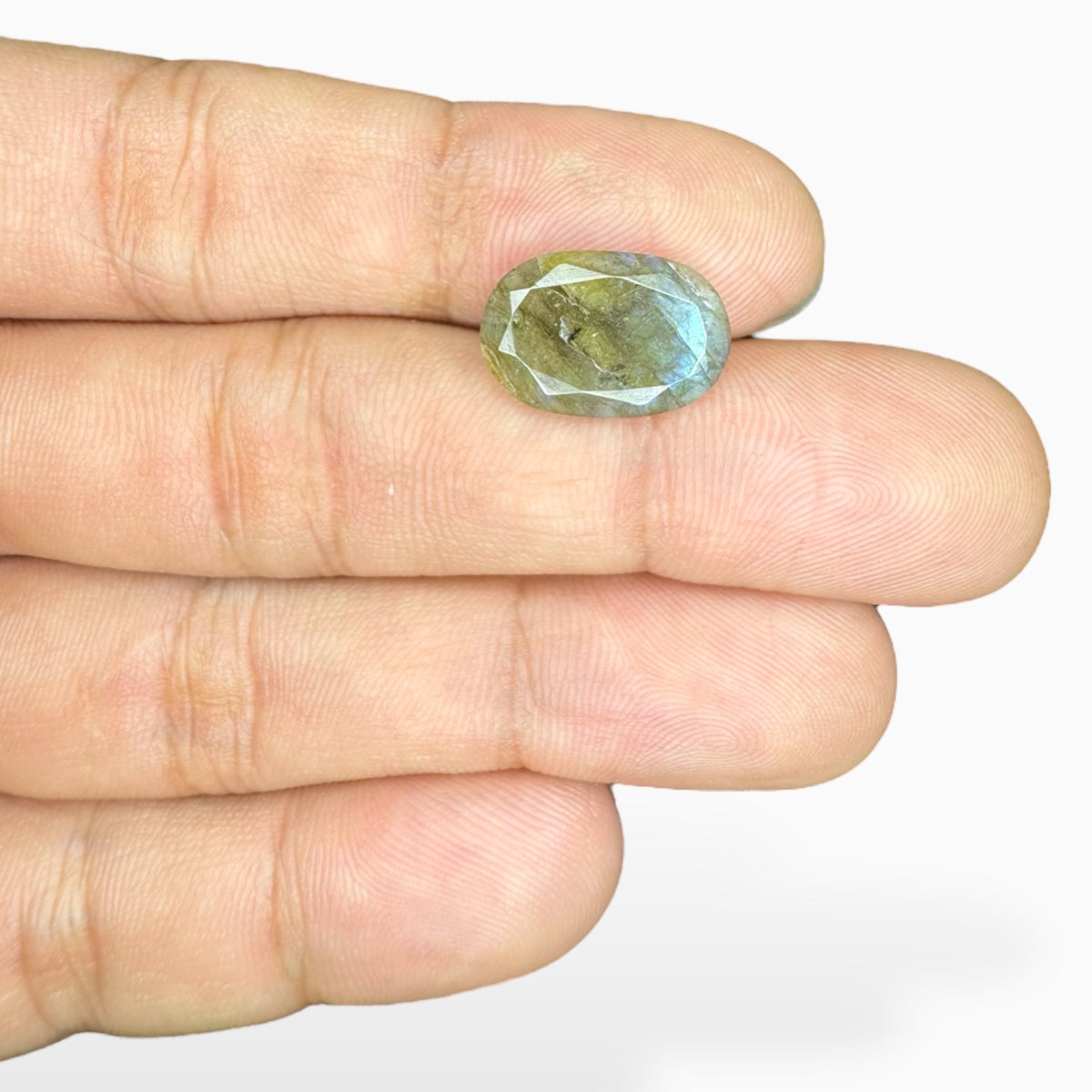 Buy Natural Labradorite Stone Oval 5.20 Carats 16.1 X 10.8 mm