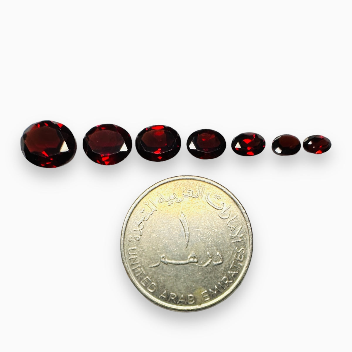 Buy Natural Red Garnet Stone Size  From 5x3 mm To 8x10 mm, Carats 0.30 To 2.50 Carats
