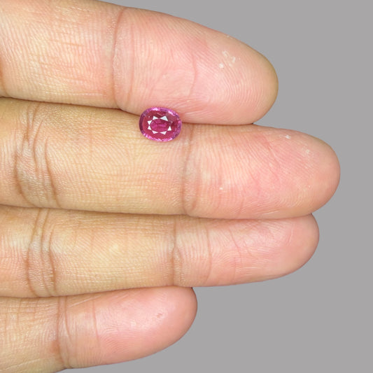 Buy Natural Rubellite Tourmaline 0.69 Carats Gemstone