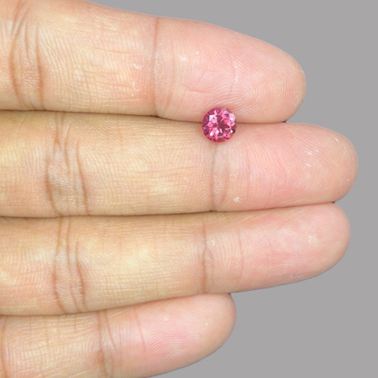 Buy Natural Rubellite Tourmaline 0.84 Carats Gemstone