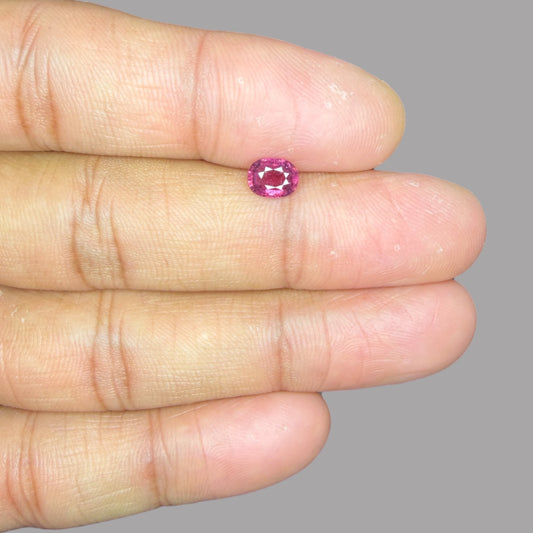 Buy Natural Rubellite Tourmaline 0.73 Carats Gemstone