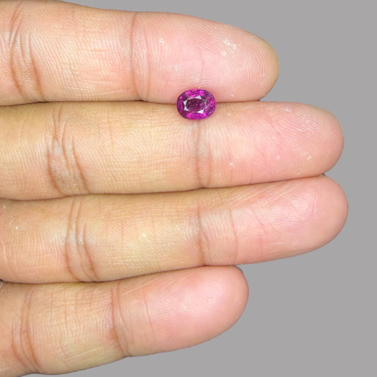 Buy Natural Rubellite Tourmaline 0.95 Carats Gemstone