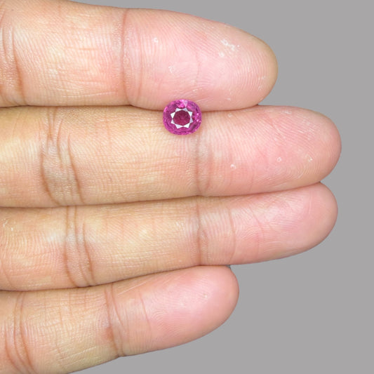 Buy Natural Rubellite Tourmaline 0.96 Carats Gemstone