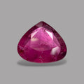Natural Rubellite Tourmaline 1.36 Carats Gemstone – Pear 7.2x8.1 mm