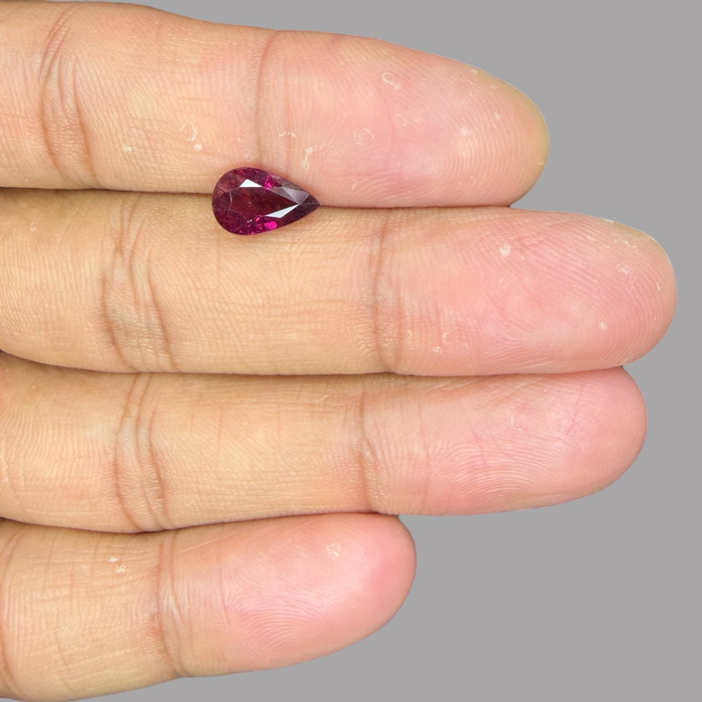 Buy Natural Rubellite Tourmaline 1.83 Carats Gemstone