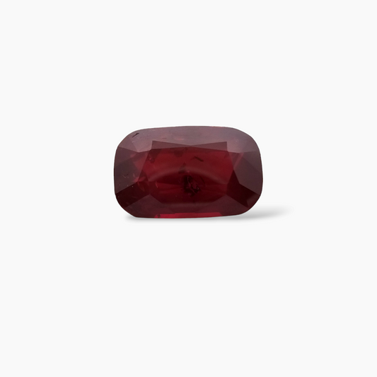 Buy Natural Ruby Gemstone - Cushion Cut, 3.21 Carats, African Origin