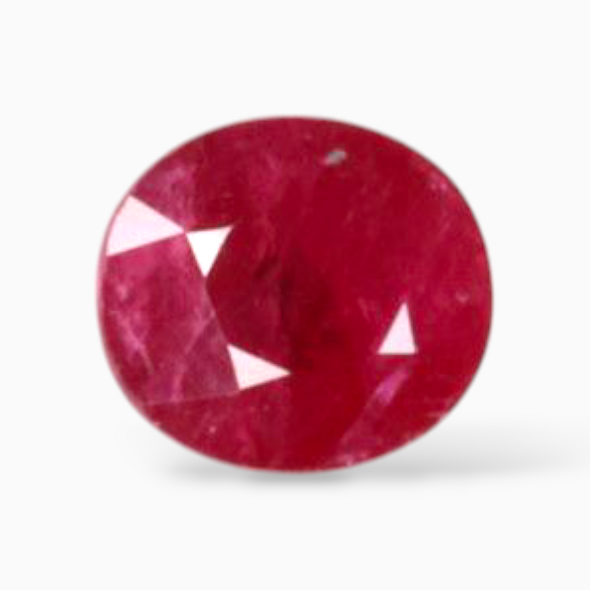 Buy Natural Ruby Stone In Oval Shape 1.51 Carats 7x6mm Size