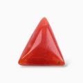 Buy Original Coral  For Sale 3.08 Carats Triangle Shape Size 11.2mm