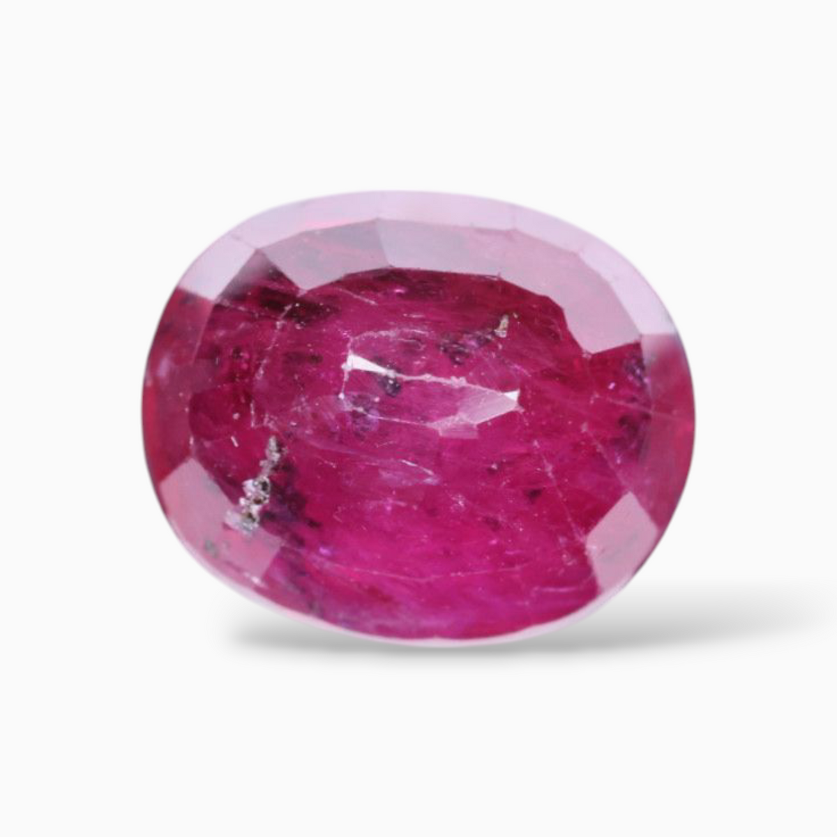 Buy Pink Rubies Gemstone In Oval Shape 5.22  Carats 10.1x8.4mm Size