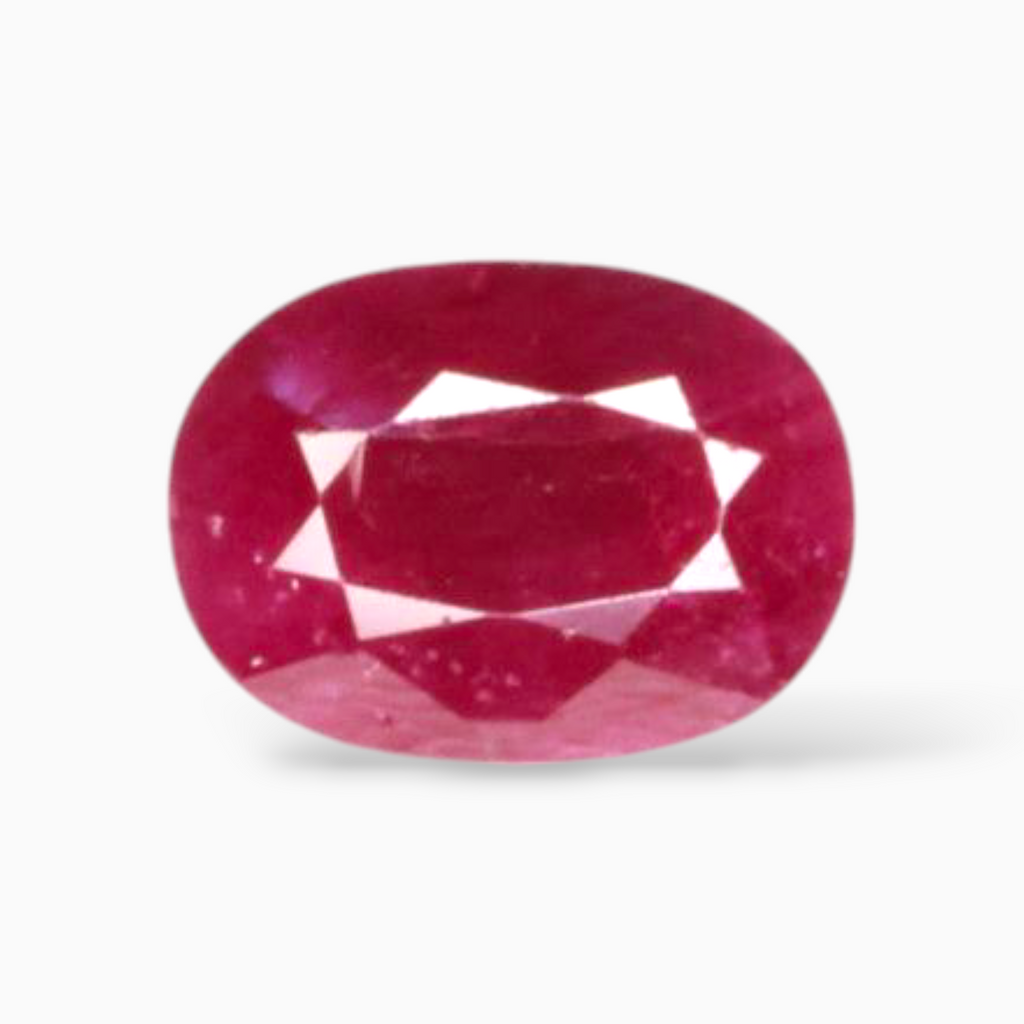 Buy Pink Ruby Gemstone In Oval Shape 1.00 Carats 7x5.1mm Size