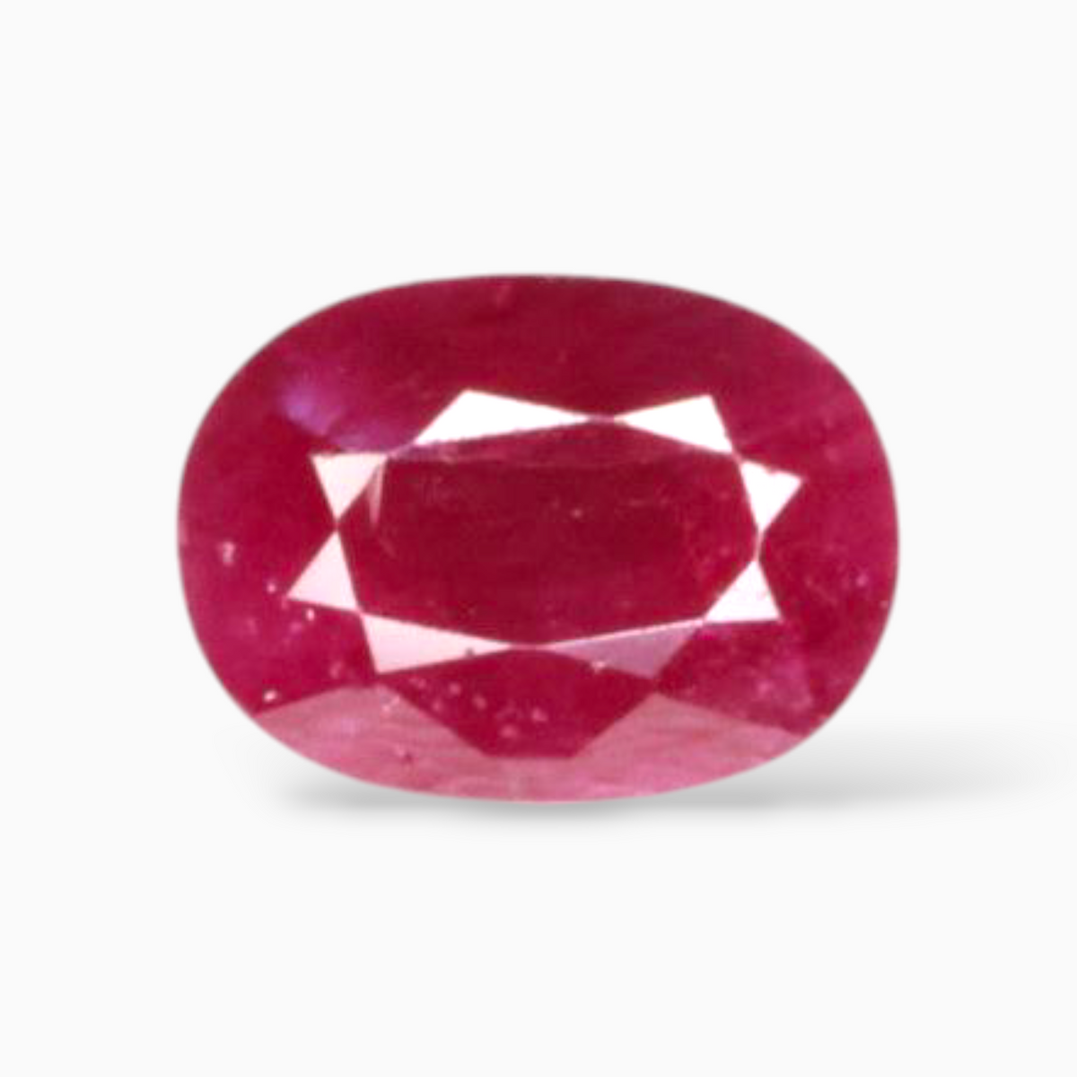 Buy Pink Ruby Gemstone In Oval Shape 1.00 Carats 7x5.1mm Size