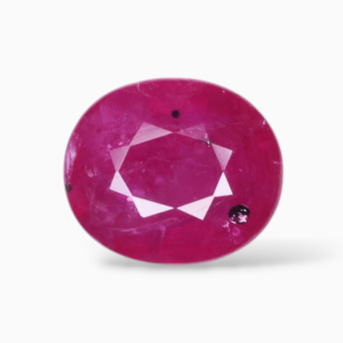 Buy Pink Ruby Gemstone Oval Shape 2.58 Carats 8.6x7.3mm Size