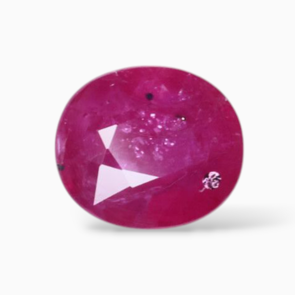 Buy Pink Ruby Gemstone Oval Shape 2.58 Carats 8.6x7.3mm Size