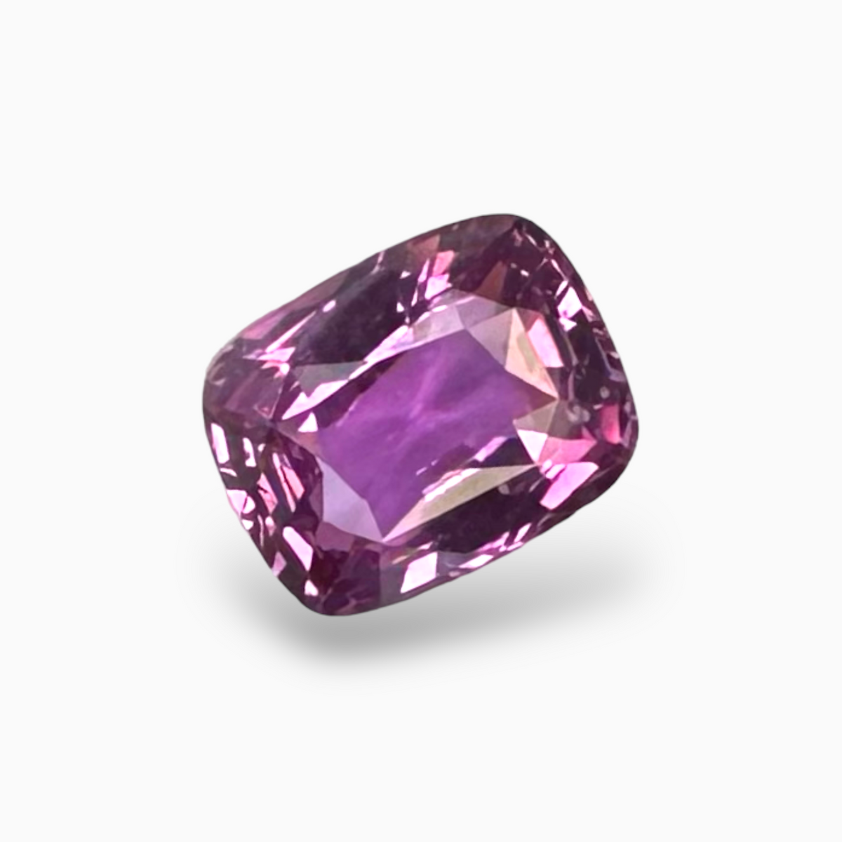 Buy Pink sapphire online Cushion Cut 2.04 Carats 8 × 6.3 mm