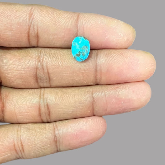 Buy Raw Turquoise 3.34 Carats 11.7 x 8.5 x 4.4 mm in Oval