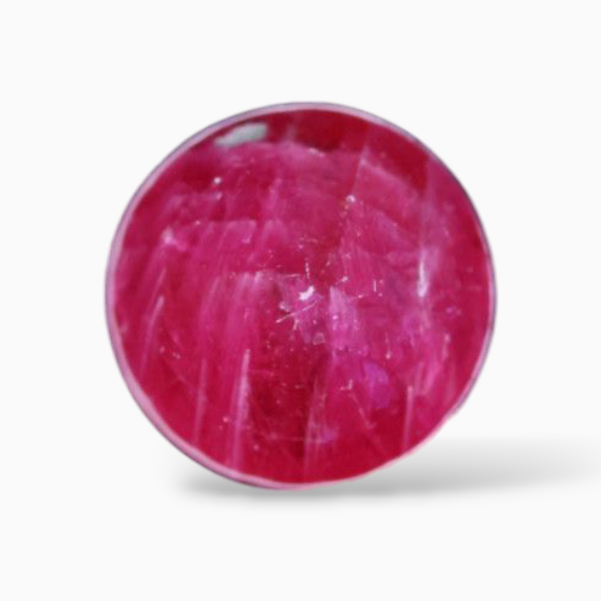 Buy Real Ruby Stone In Round Shape 1.56 Carats 6.6mm Size
