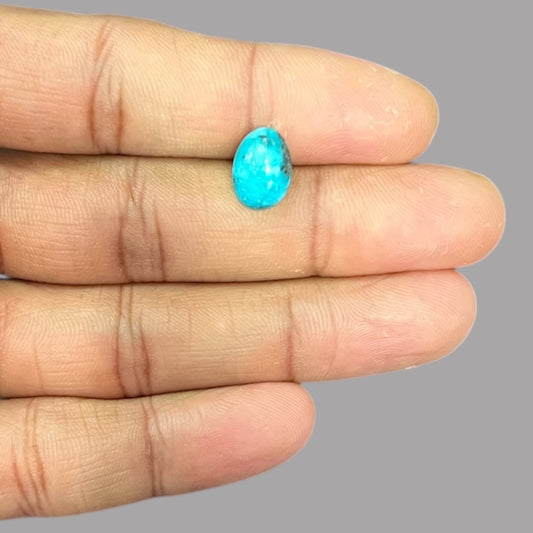 Buy Real Turquoise 3.14 Carats 11.7 x 8.4 x 4.5 mm in Oval